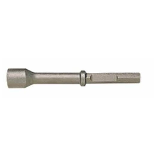 Milwaukee® 48-62-4040 Spike and Pin Driver, For Use With Demolition Hammers, 14-1/2 in OAL, 1-1/8 in Collared Hex Shank with Notch